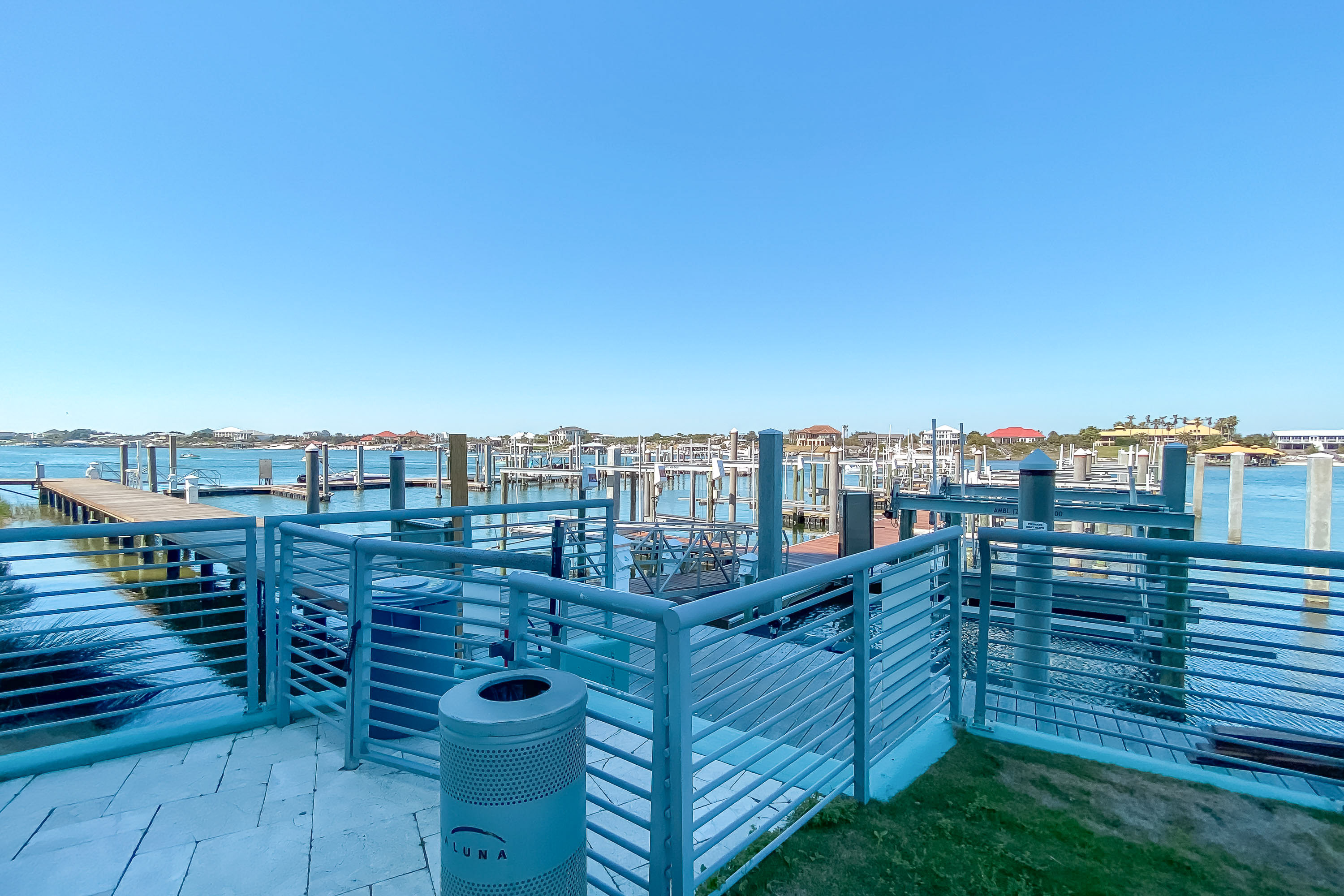 Anchored in elegance. The private marina at Bella Luna provides seamless access to Gulf adventures.
