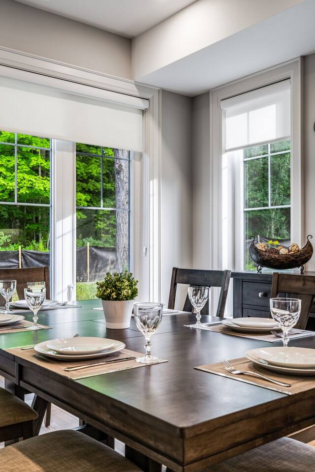 A beautiful setting for everything from leisurely breakfasts to celebratory dinners.