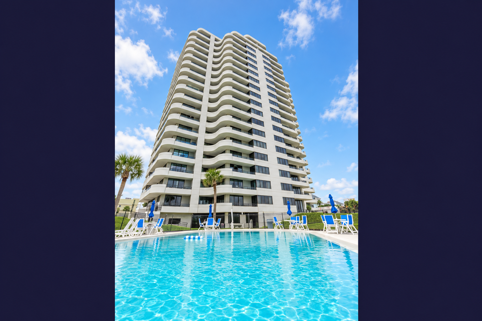 Horizons wrap around balconies offer amazing views