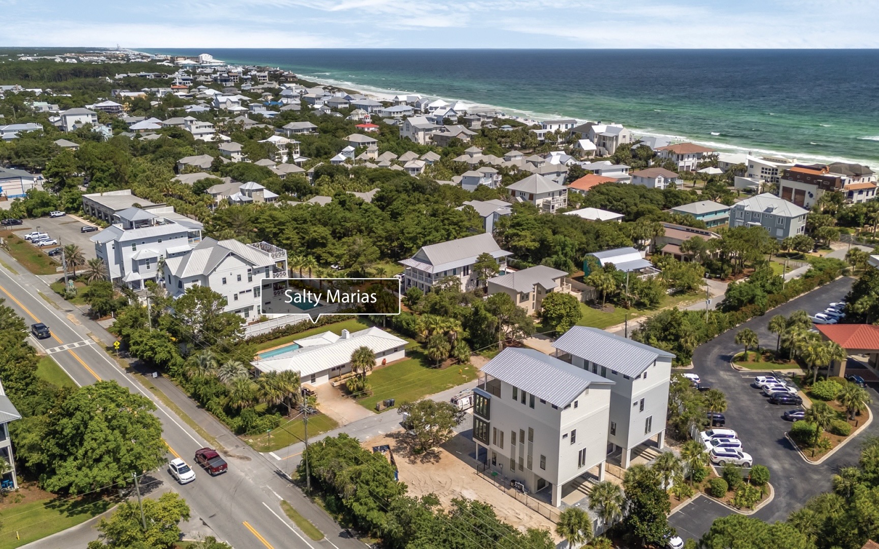 Private beach access keeps the sugar-white sands and emerald waters of 30A just moments from your escape.