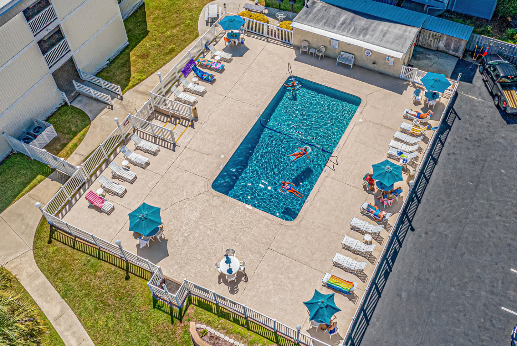 Perfect Area to Lounge by the Pool