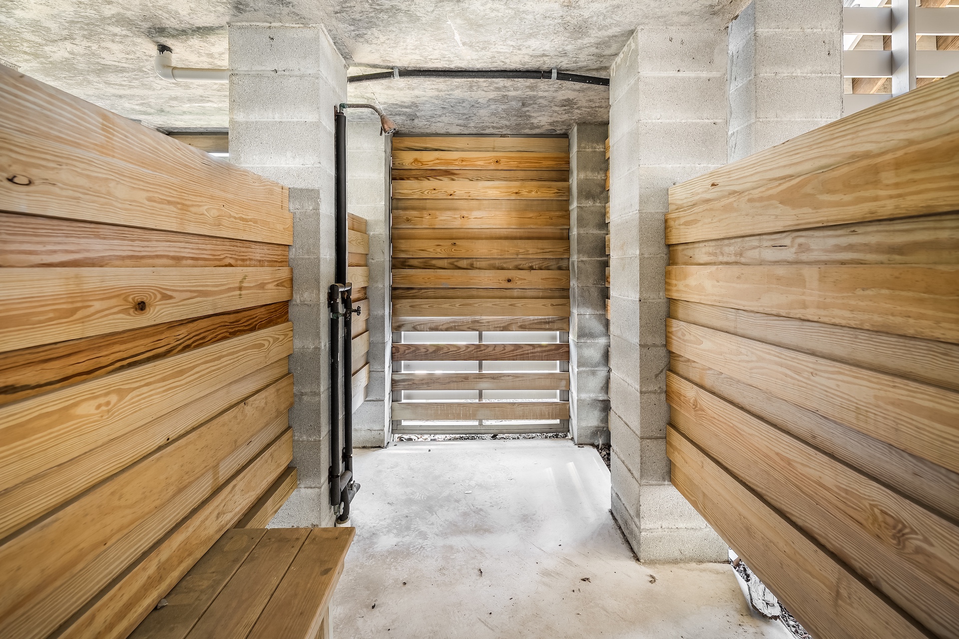 Outdoor Shower 2 | Beach Shelter | 3708 Palm Blvd | Isle of Palms, SC | IOP Escapes