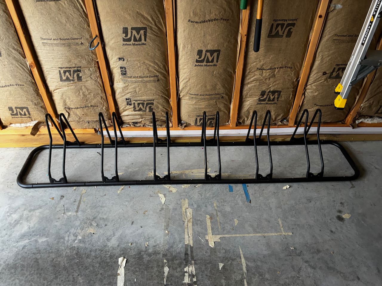 Space for 6 bikes