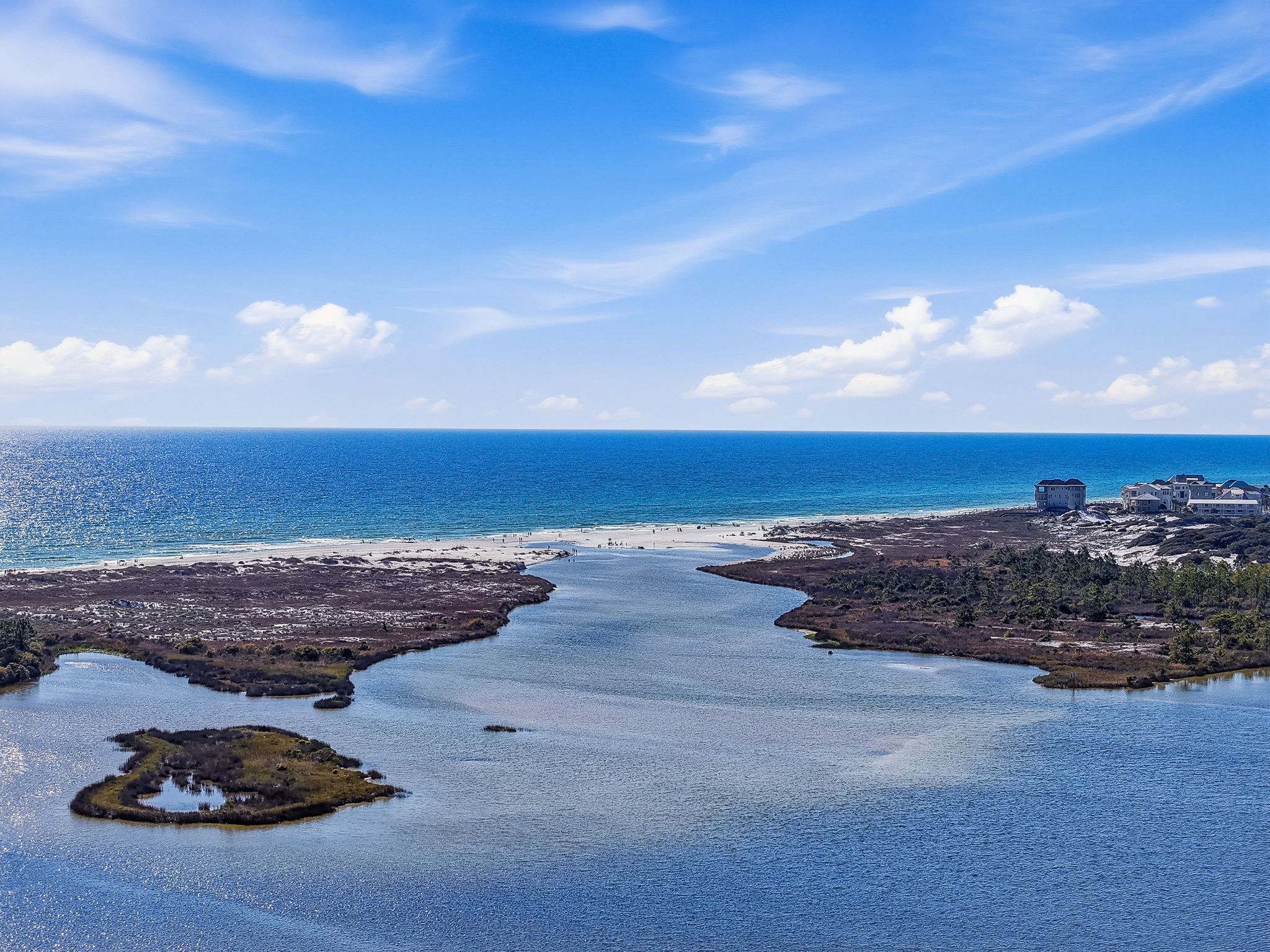 Lake Powell feeding into the Gulf