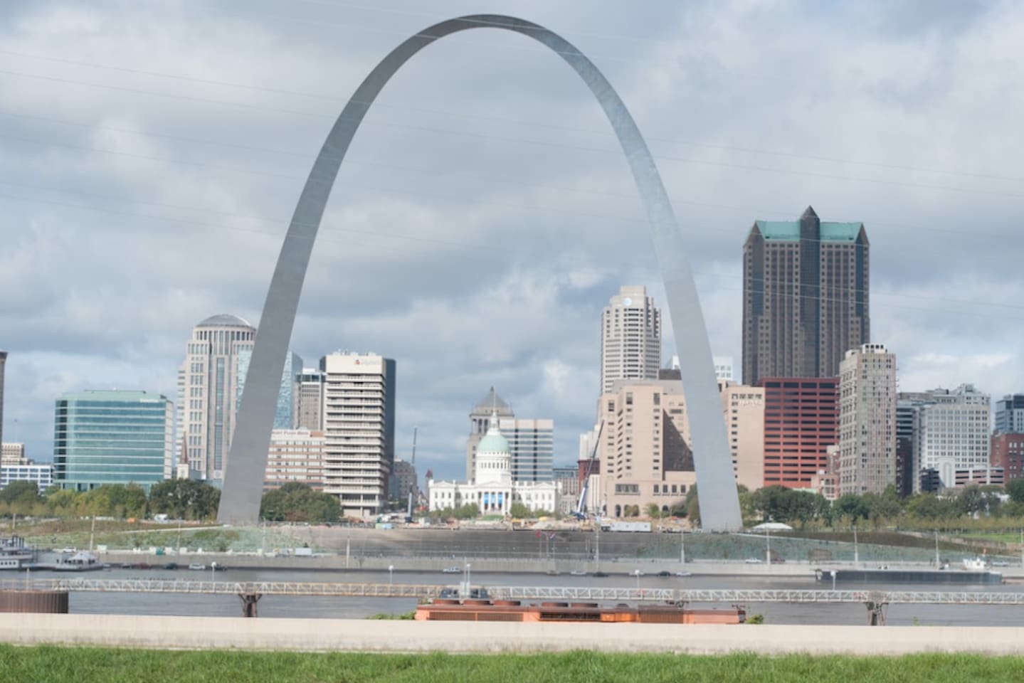 Head downtown and check out the Gateway Arch!  Ride to the top or just walk around the park and enjoy the views from the ground!  Take a ferry ride on the MS river or helicopter tour!
