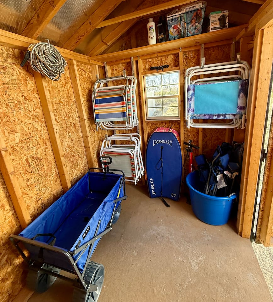 Skip the heavy packing and dive straight into the fun with our fully stocked beach shed. From chairs and umbrellas to coolers and cornhole boards, we provide all the gear you need for a perfect day in the sun and sand.