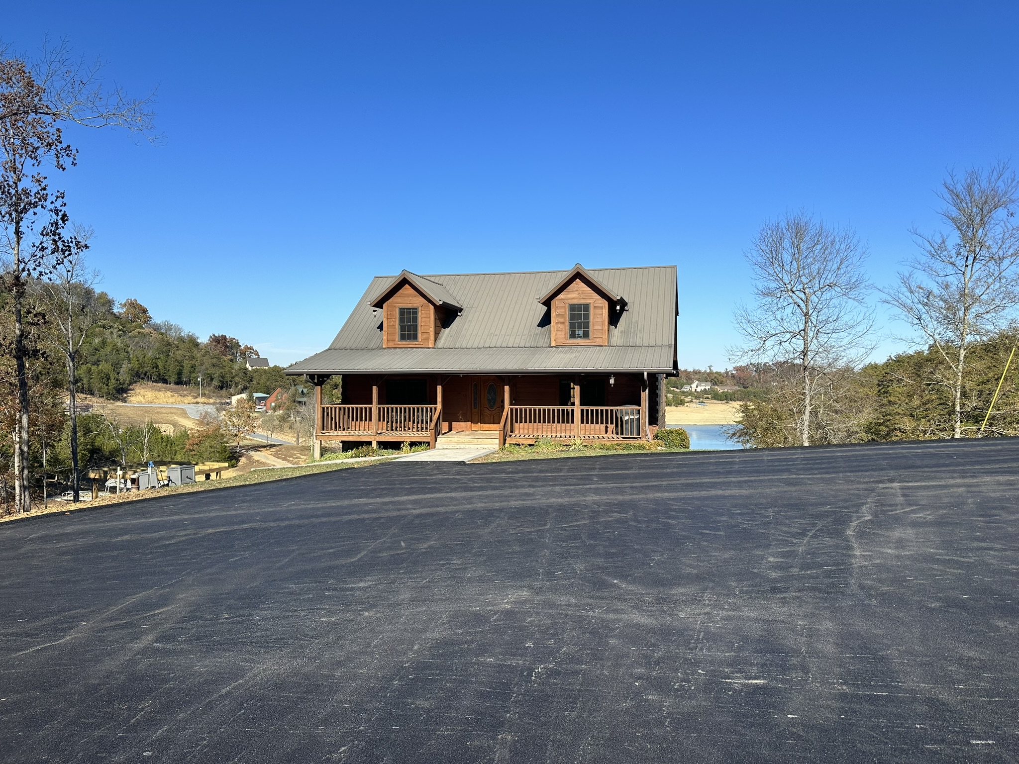 Parking Area from Facing the Cabin