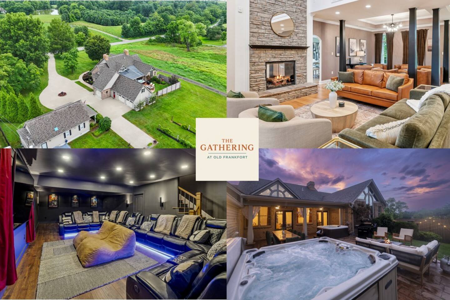 Overview of the fantastic spaces at The Gathering at Old Frankfort