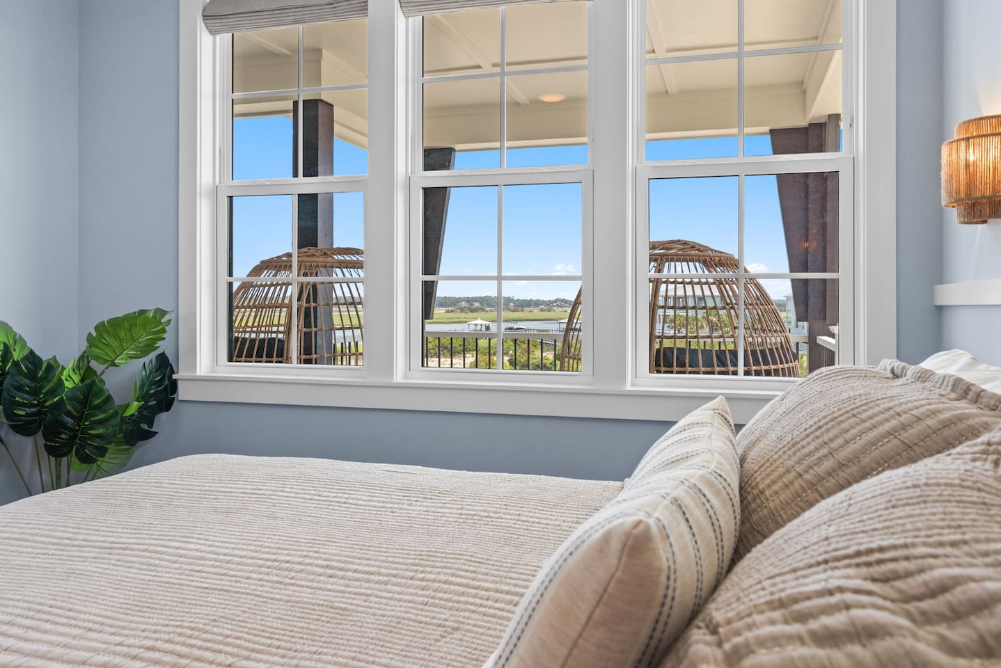 Did we mention the views?! Comfortable porch seating is just a few steps away.