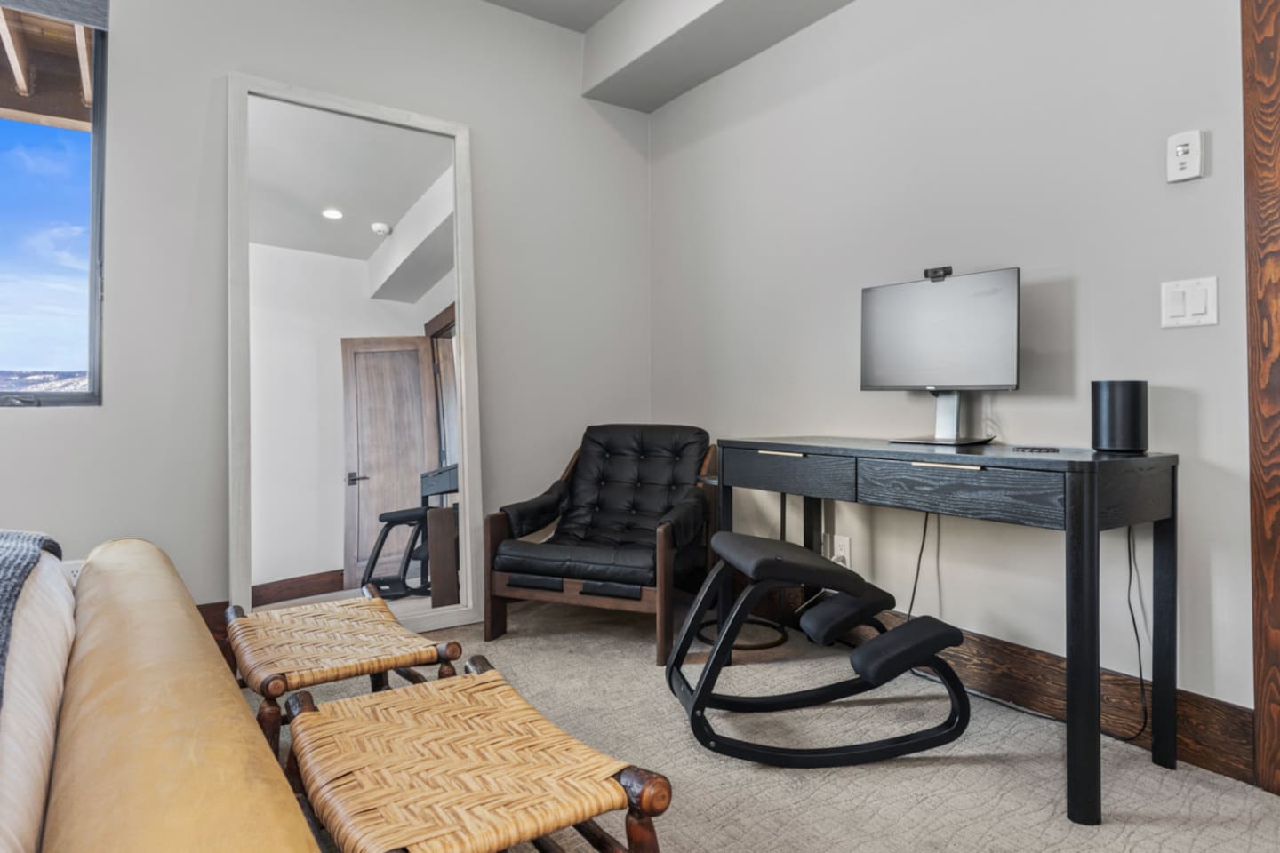 Lower Level King Ensuite Bedroom 2  | Office Space