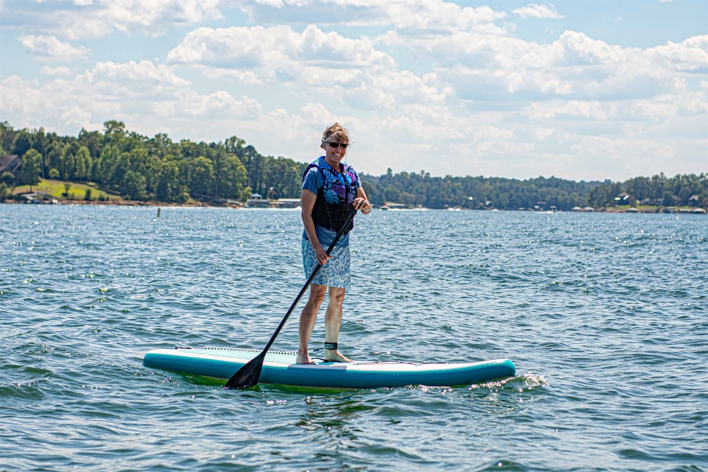 Imagine the morning sun on your shoulders as you paddle across the water.