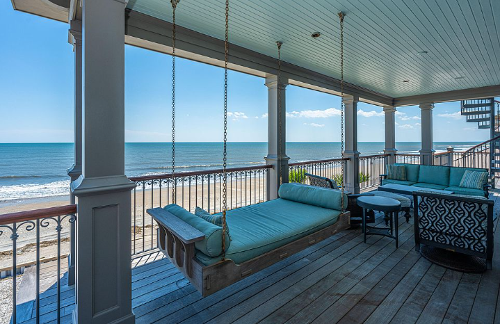 Second Level Covered Porch