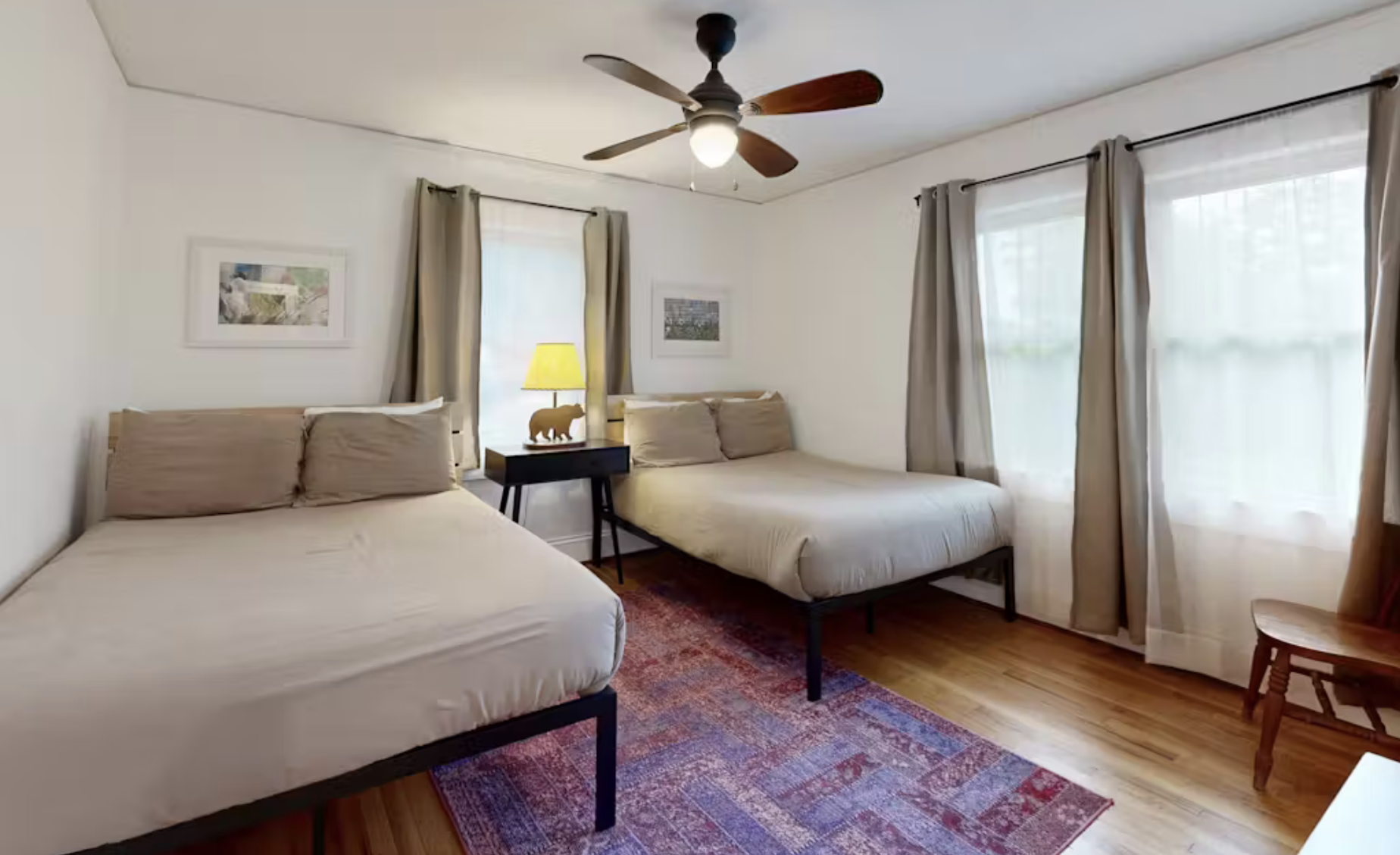 Second Bedroom - Two Doubles