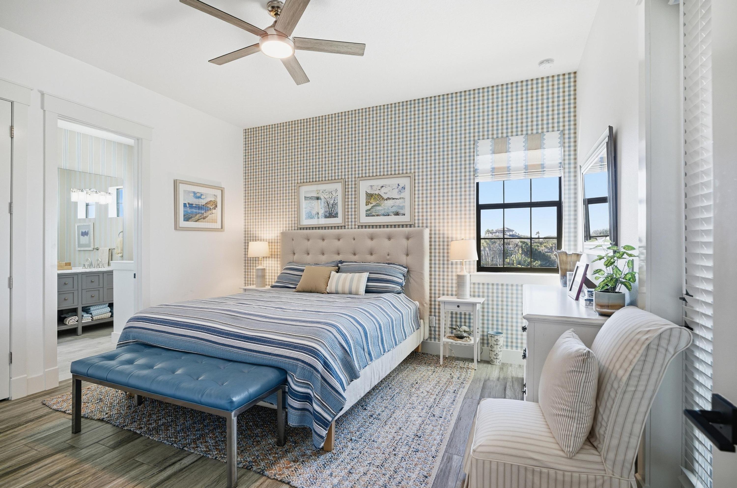 Coastal calm, perfected 🩵🛏️
This bright, beach-inspired bedroom features a comfy king bed, soft coastal textures, and an ensuite bath—your own peaceful retreat after a day in the sun.