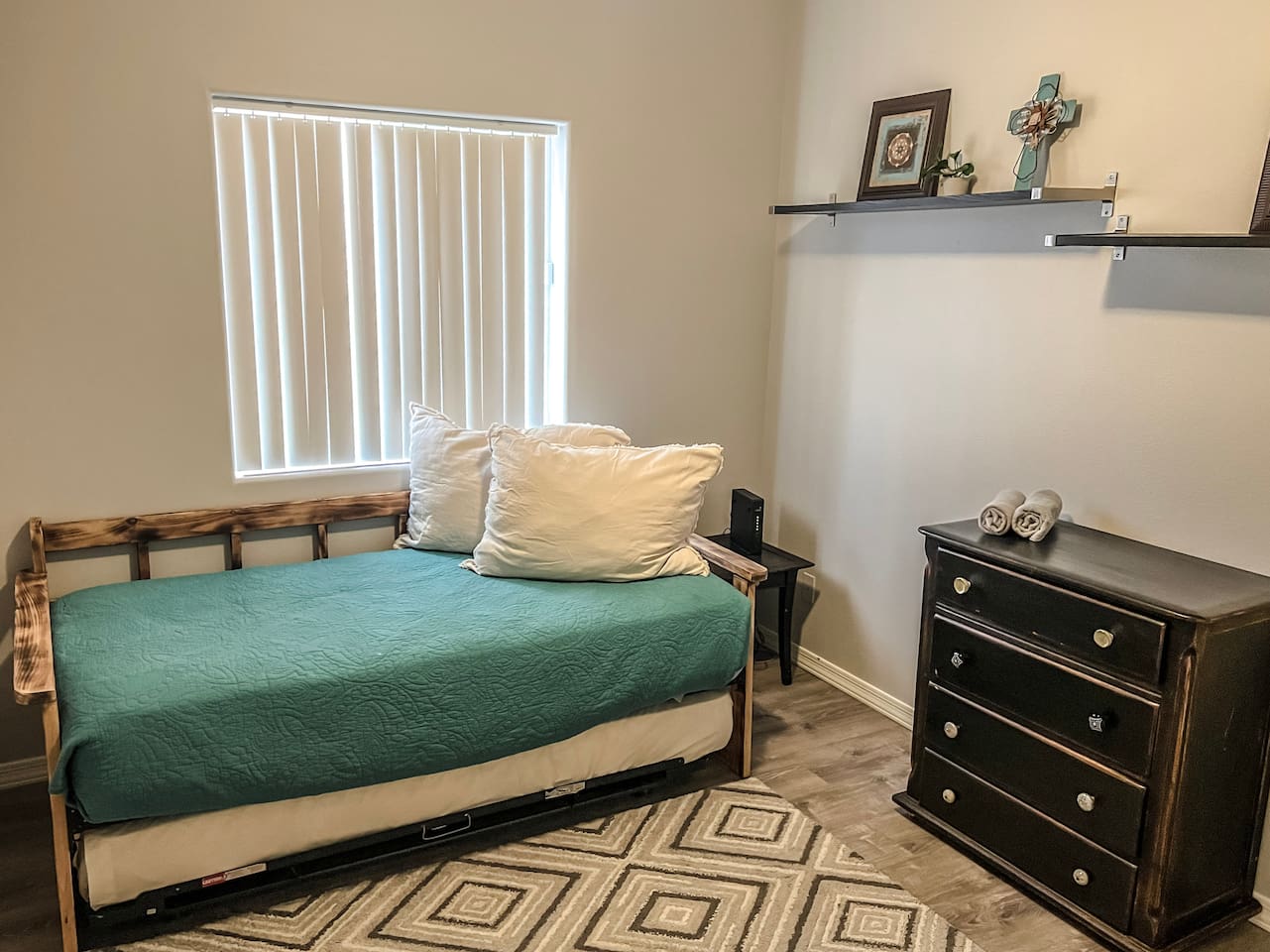 Bedroom #2 with twin trundle