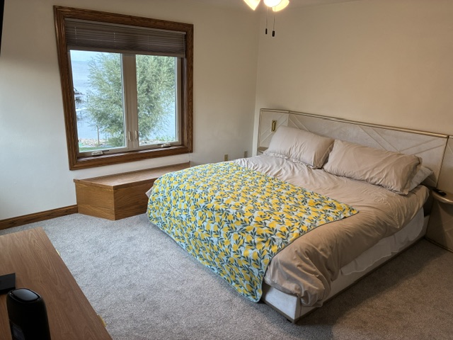6th bedroom - king bed and attached full bathroom
