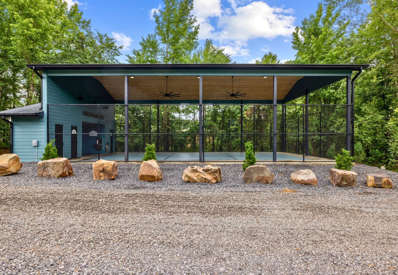 Just minutes away, your private-access Pickleball court awaits. This court is only available to a select number of cabins in our area. Court time must be reserved for an extra fee.