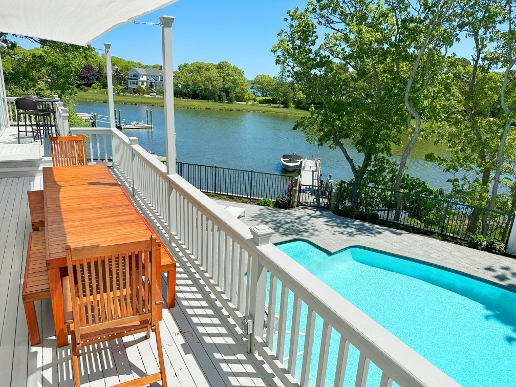 Waterfront Home With Private Boat Dock, Heated Pool, Kayaks, A/c, And More - New Seabury