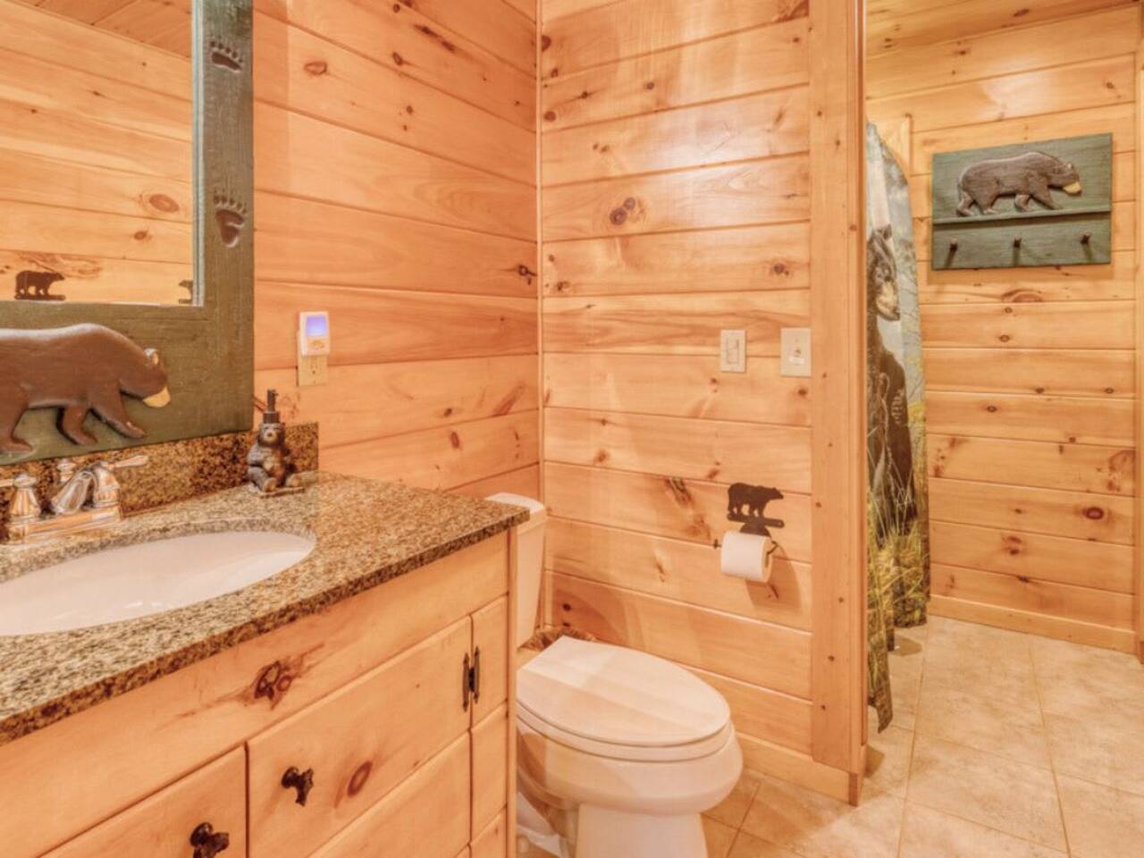 Fully-equipped bathroom for your convenience and comfort.
