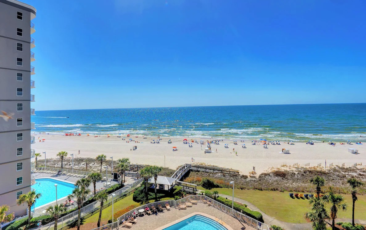 Stunning views from the balcony!