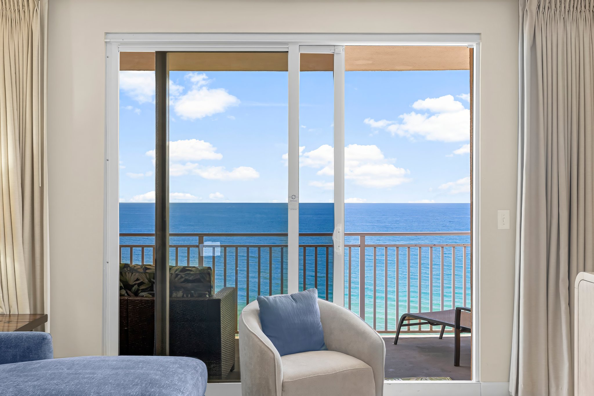 Gulf View Balconies in every Room
