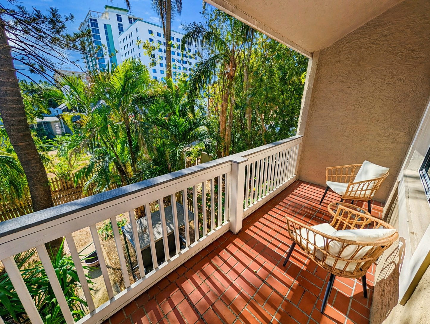 Balcony with a view