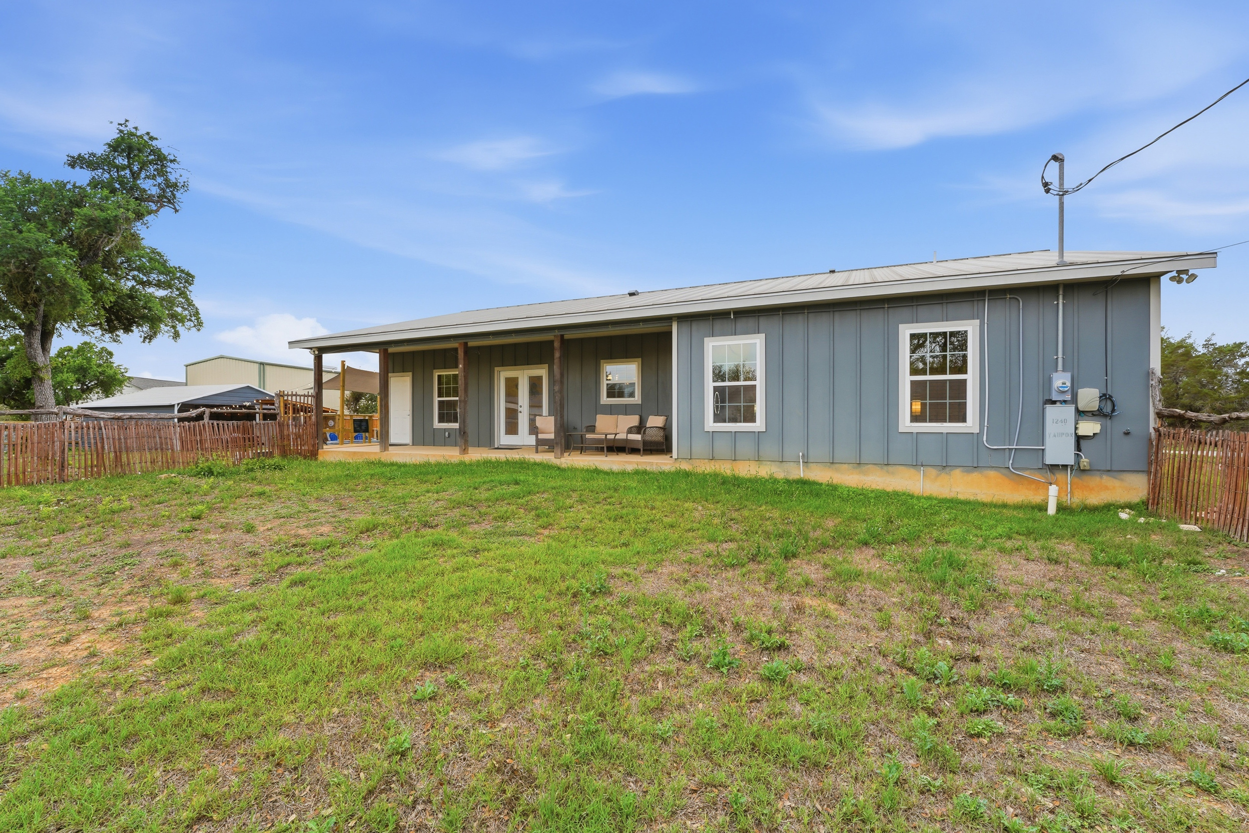 Room to spread out and enjoy the slower pace of Hill Country living
