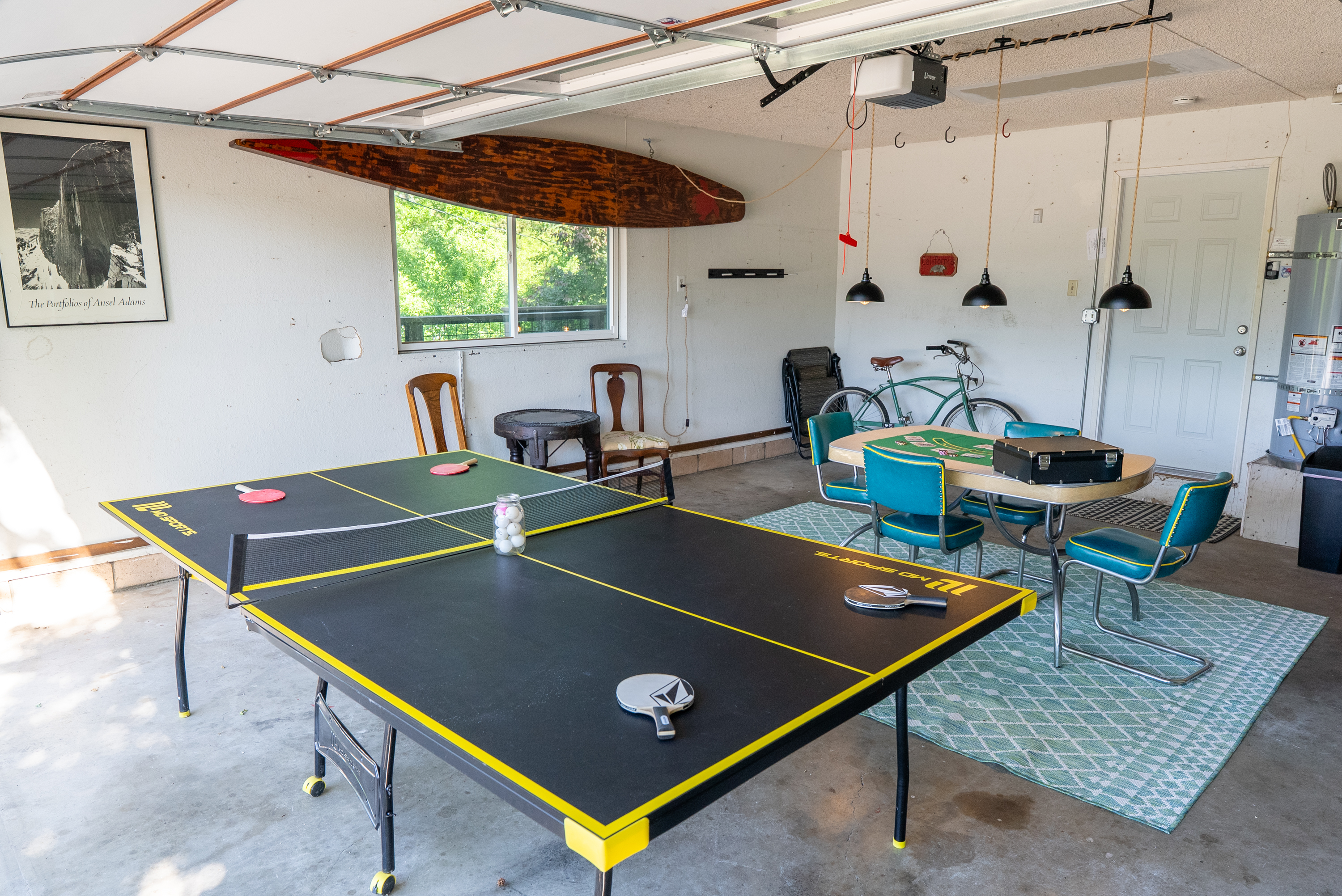 Grab a paddle and dive into a high-energy game of ping pong.