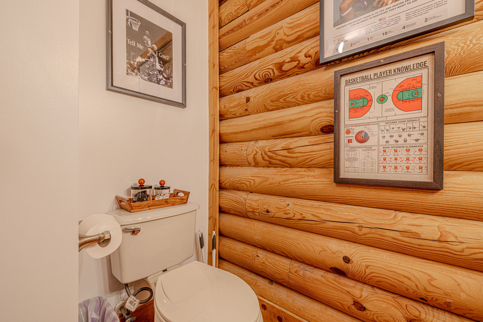 Main floor half bathroom