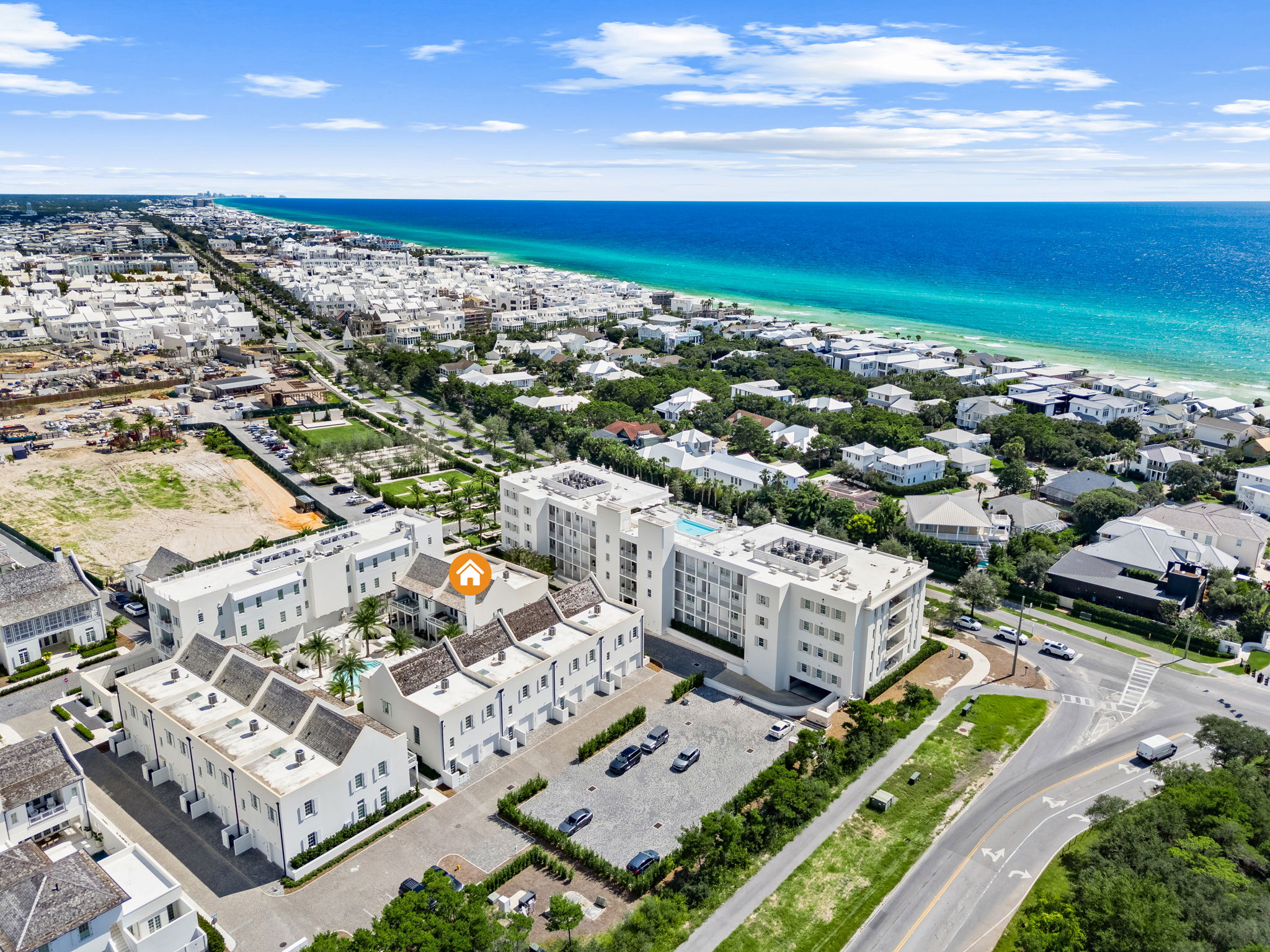 Ideally located on the east end of 30A, adjacent to Alys Beach, this townhome offers all of the best of 30A in a luxury package.