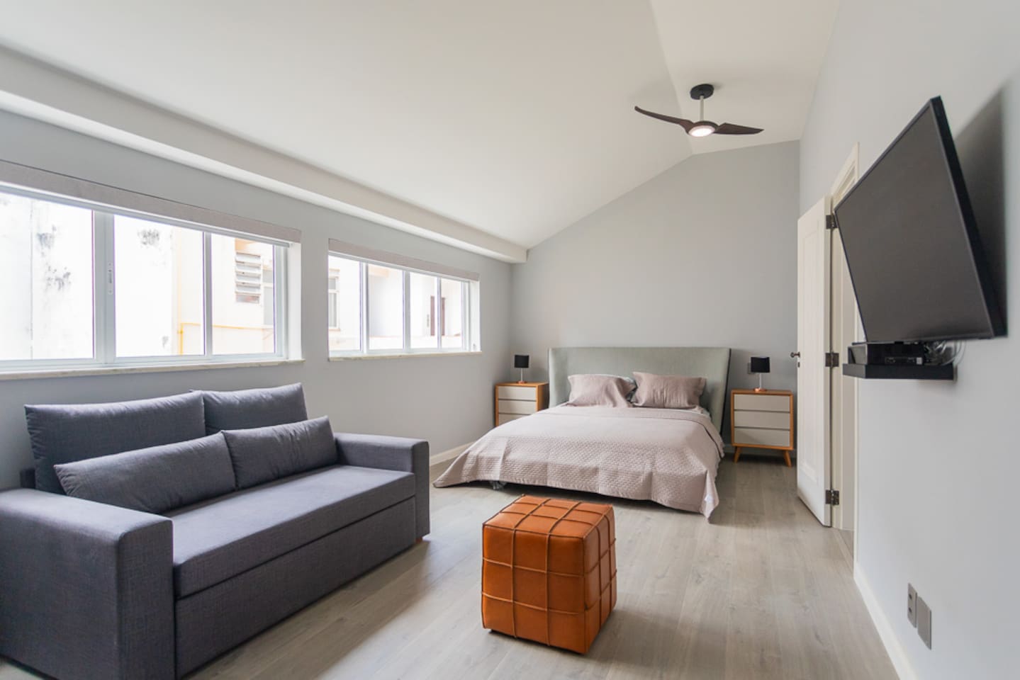 Second large bedroom on second floor.  This bedroom has a full pull out sofa bed.  Room darkening shades in this bedroom too!  (Bedroom 7, and full pull out sleeper sofa).