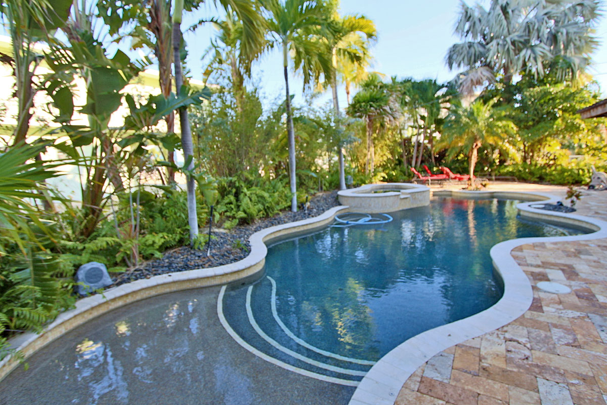Resort style pool