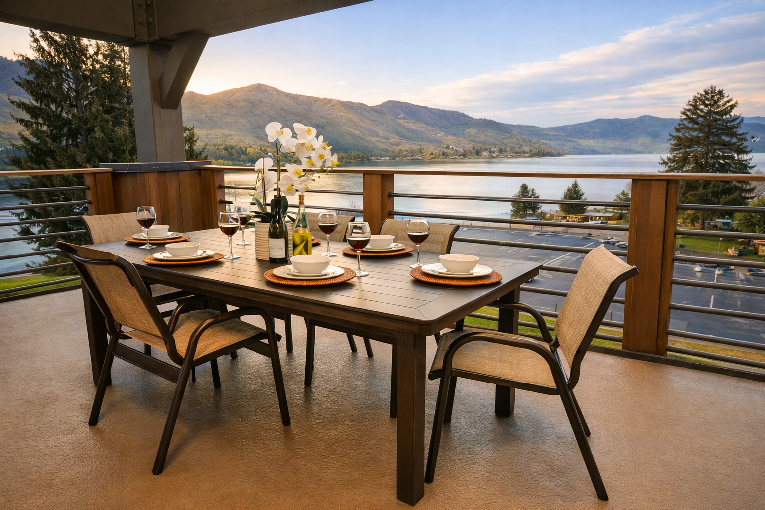 Lake-view condo guaranteed when booking with us