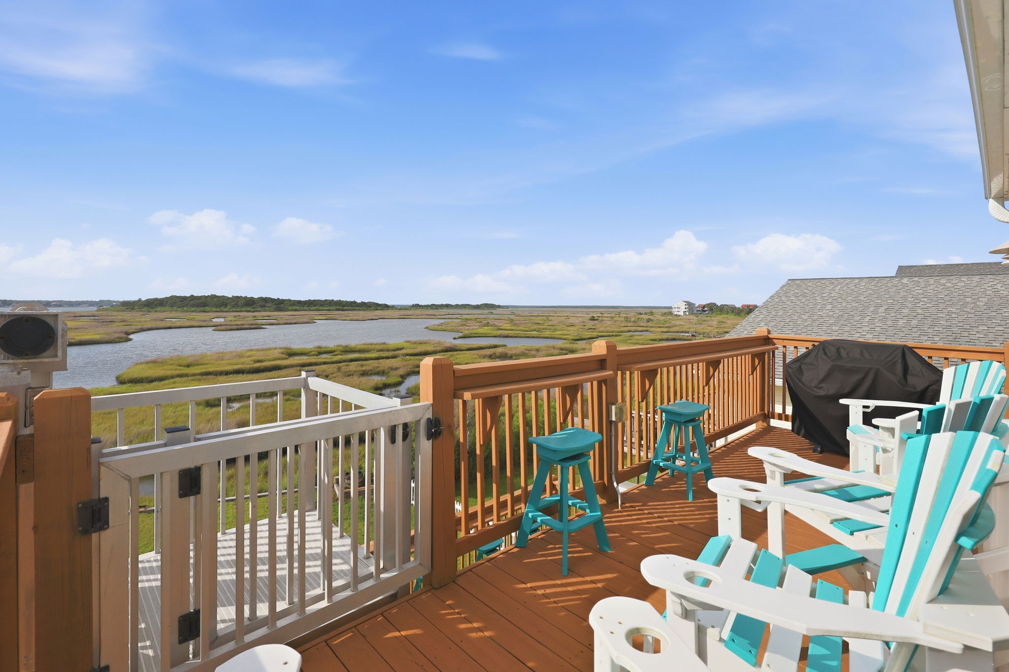 The best seat in the house is right here! These coastal views steal the show.