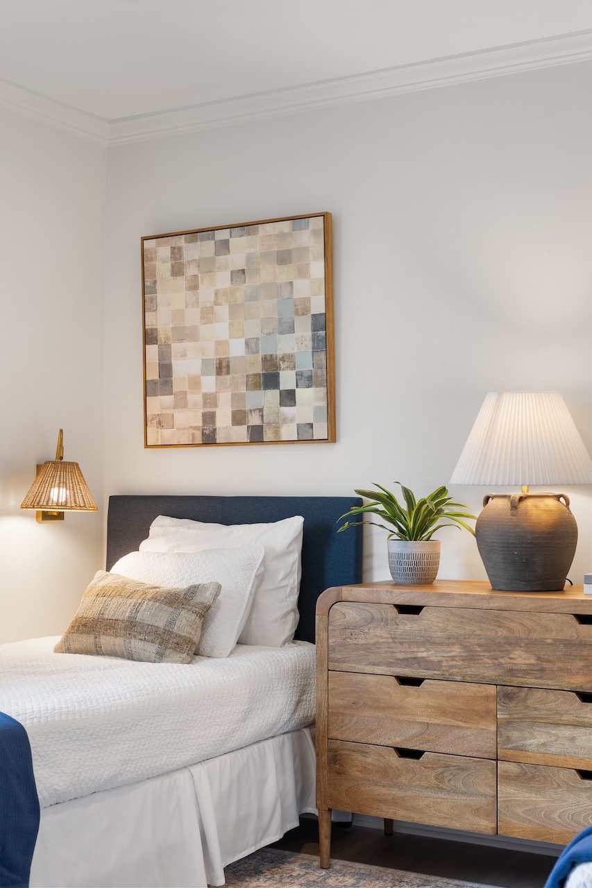 Twin Bedroom | 211C Oceanside Villas | Isle of Palms SC | IOP Escapes