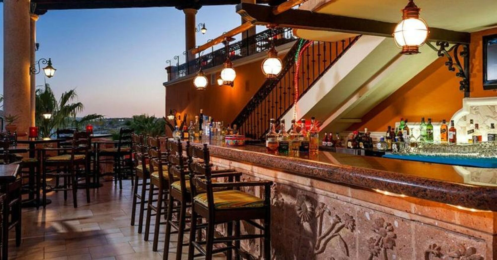 Outside Dining at Hacienda Del Mar Cabo, Vacation Travel Exclusives