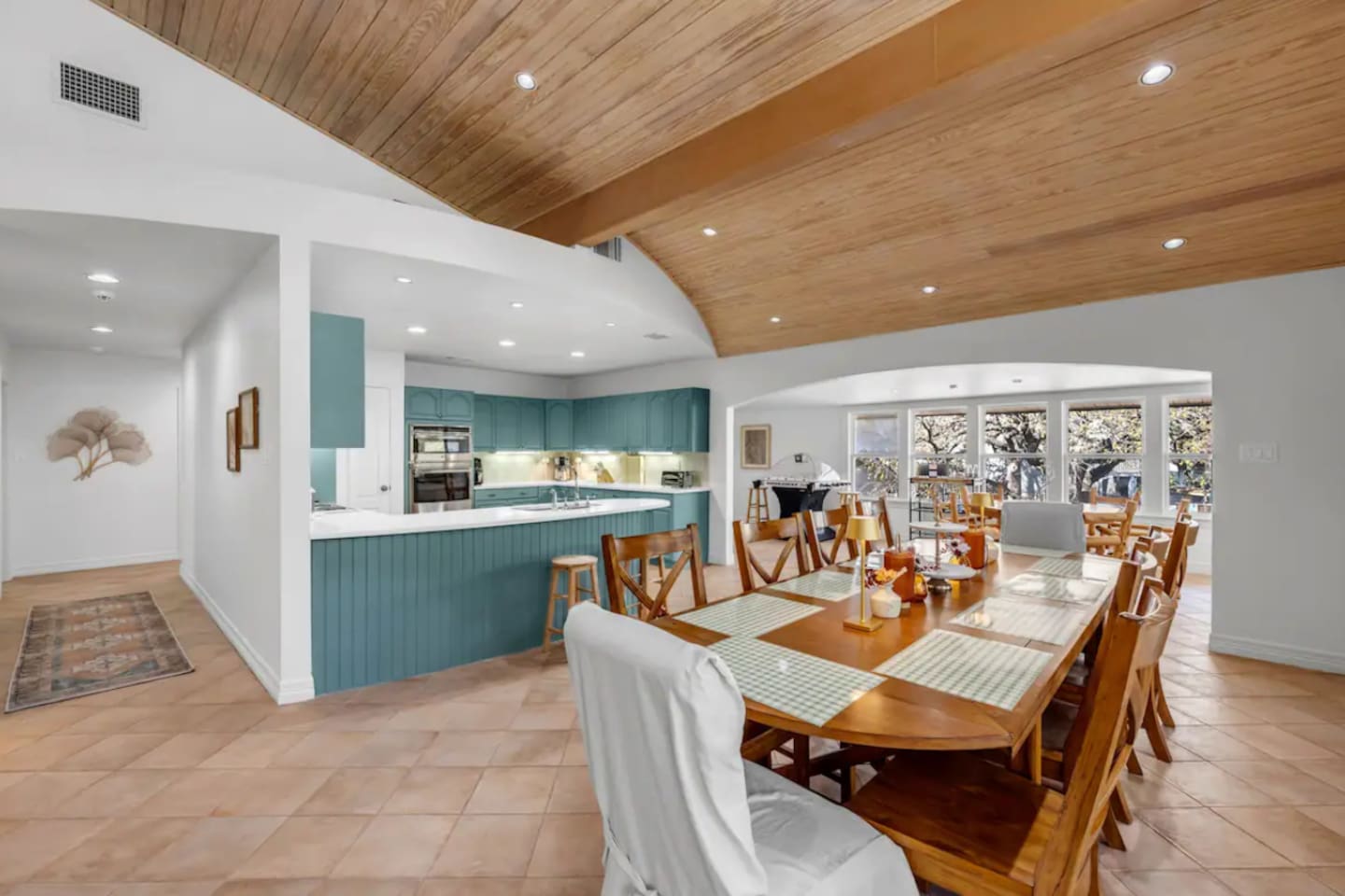Kitchen and dining room
