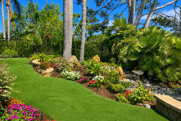 Peaceful gated garden