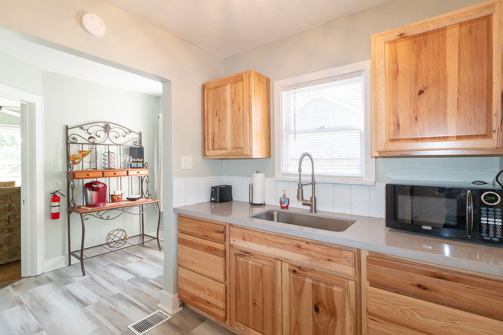A welcoming kitchen with modern appliances and everything you need to feel at home.