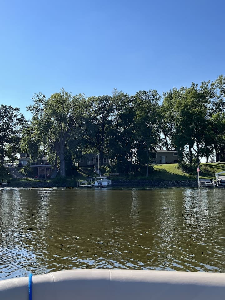 View from the lake