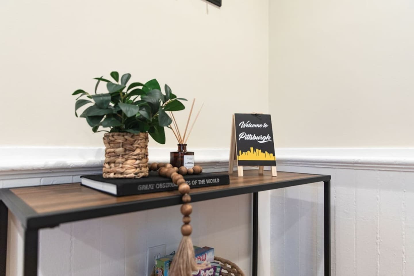 Table with Decor