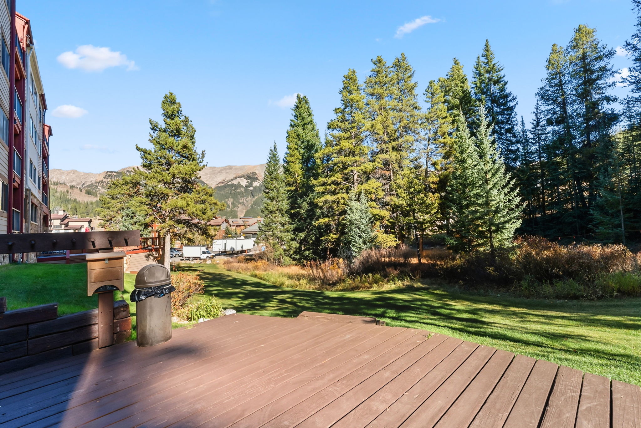 Ski-in / Ski-out out back door