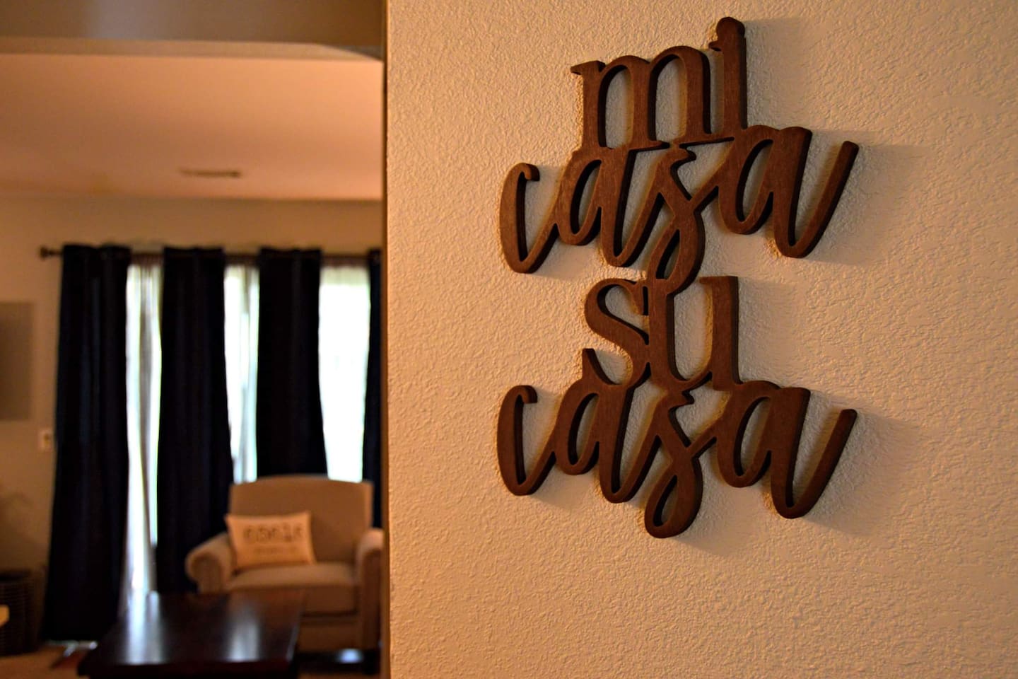 Enjoy the full space as home. 