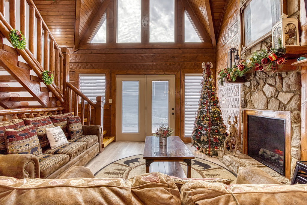 Decorated for Christmas from mid Nov to early Feb
