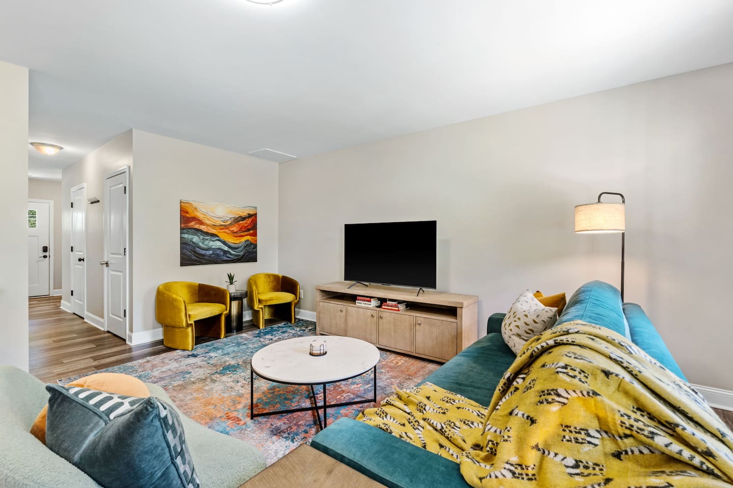 Left unit - Main living area