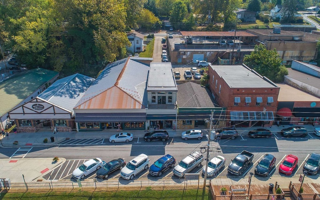 Birds eye view of the Loft