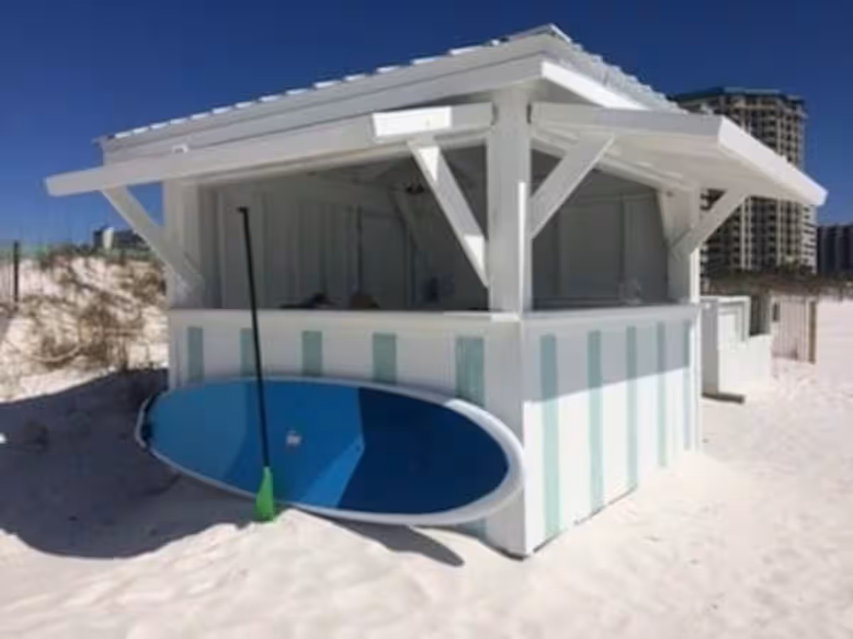 Rent equipment for water recreation
