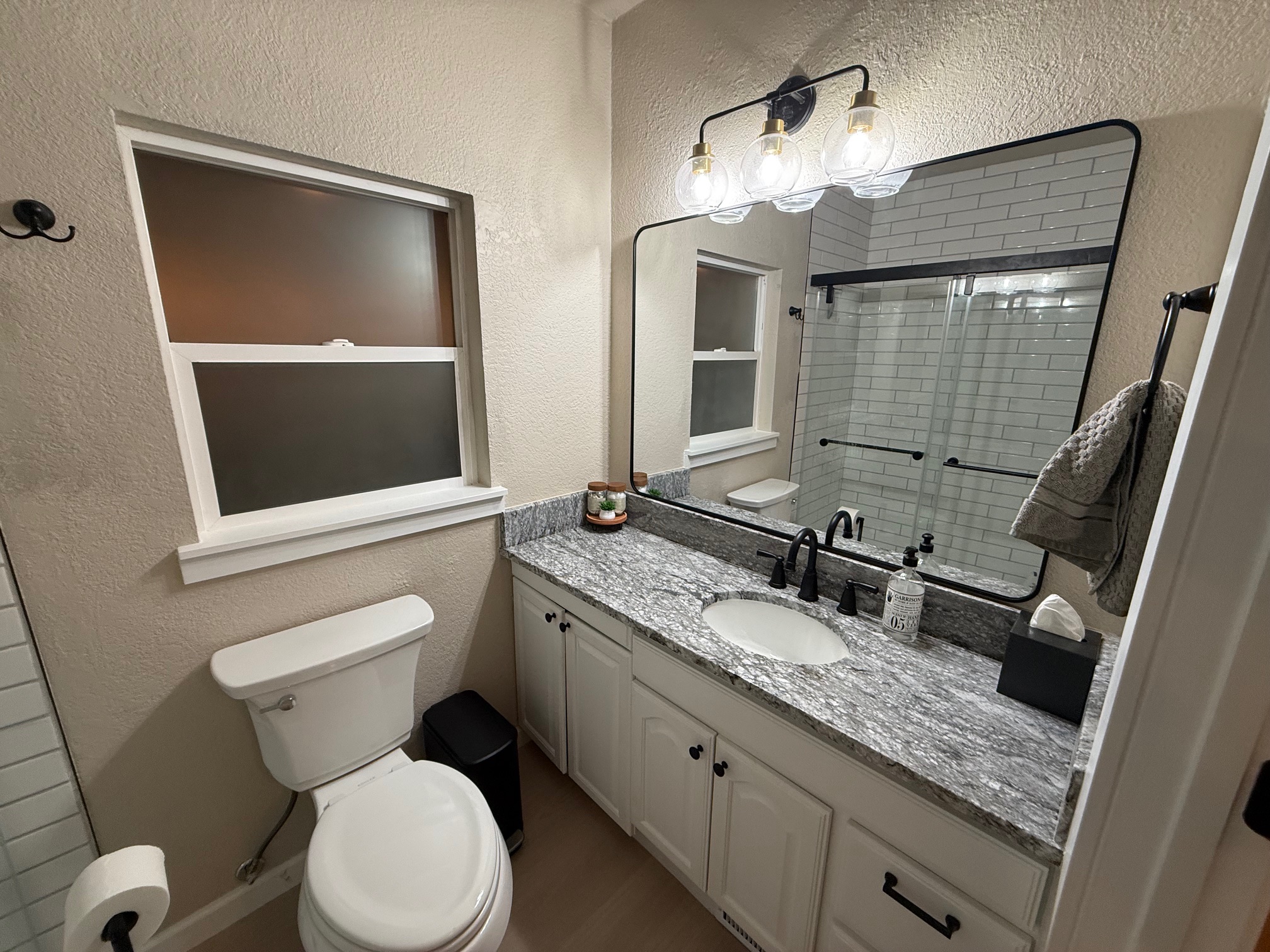 Bathroom remodeled
