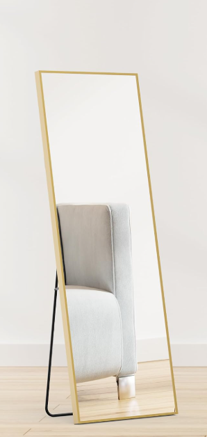 Full-length mirrors provided for getting ready during your stay.