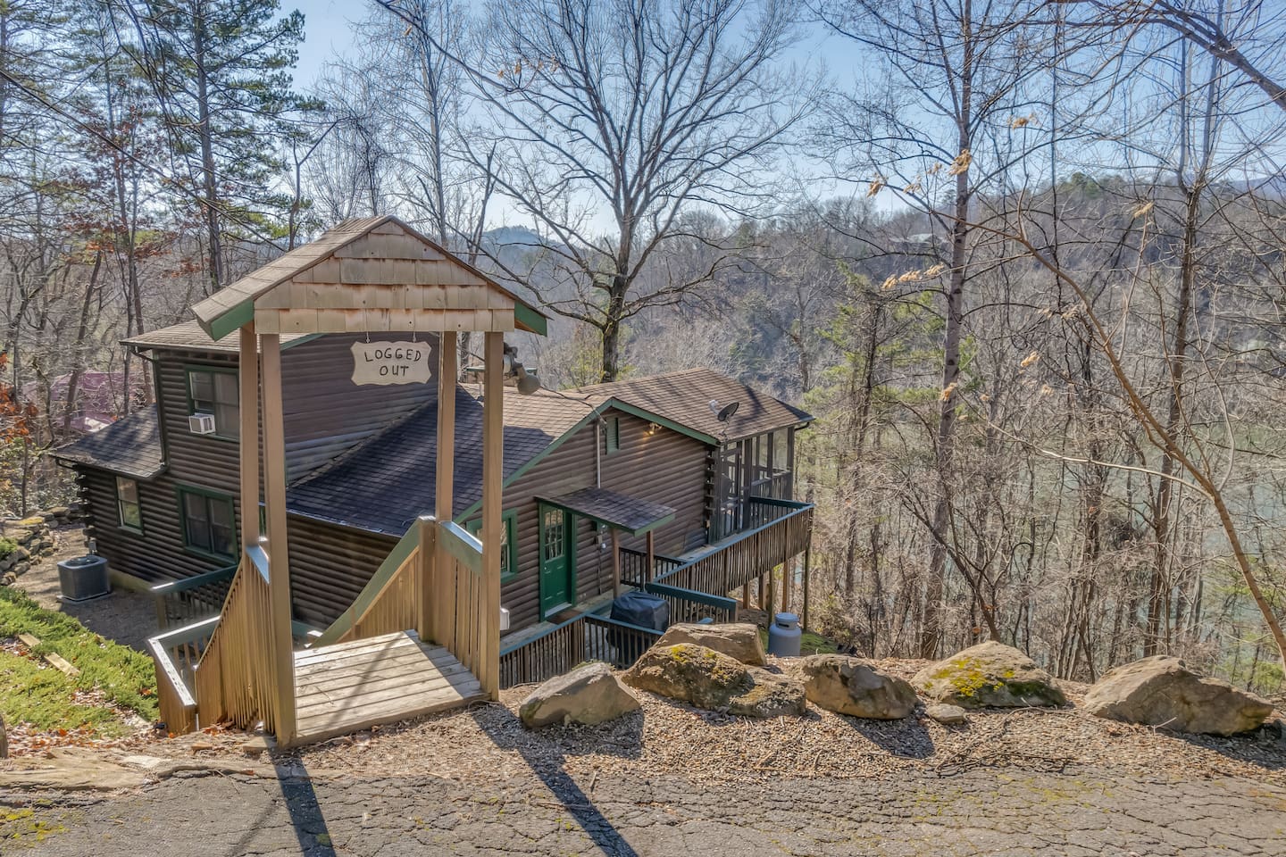 Welcome to the "Logged Out Cabin" 288 Beaver Blvd